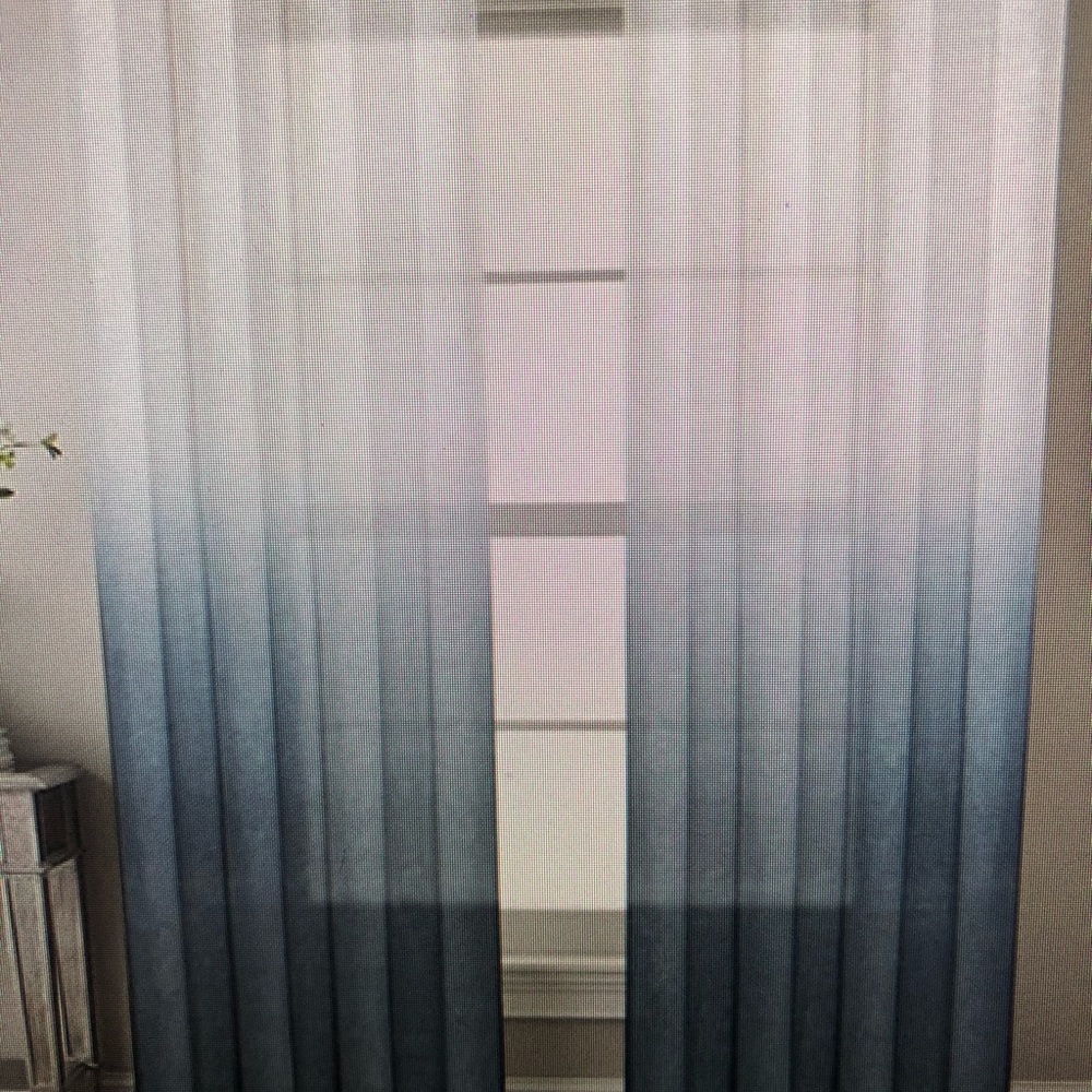 52X84 indigo stone ombré curtains